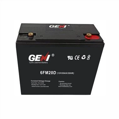 Deep Cycle 12V 20AH suljettu lyijyakku