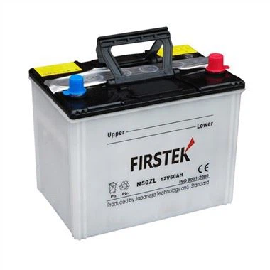N50ZL 12V 60AH JIS kuivaladattu auton akku